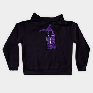 A women’s trio doing double support crocodile Kids Hoodie